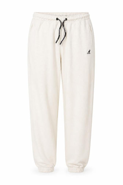 Womens UK Size 8 Kangol Regular Fit Jogger Ivory Trousers