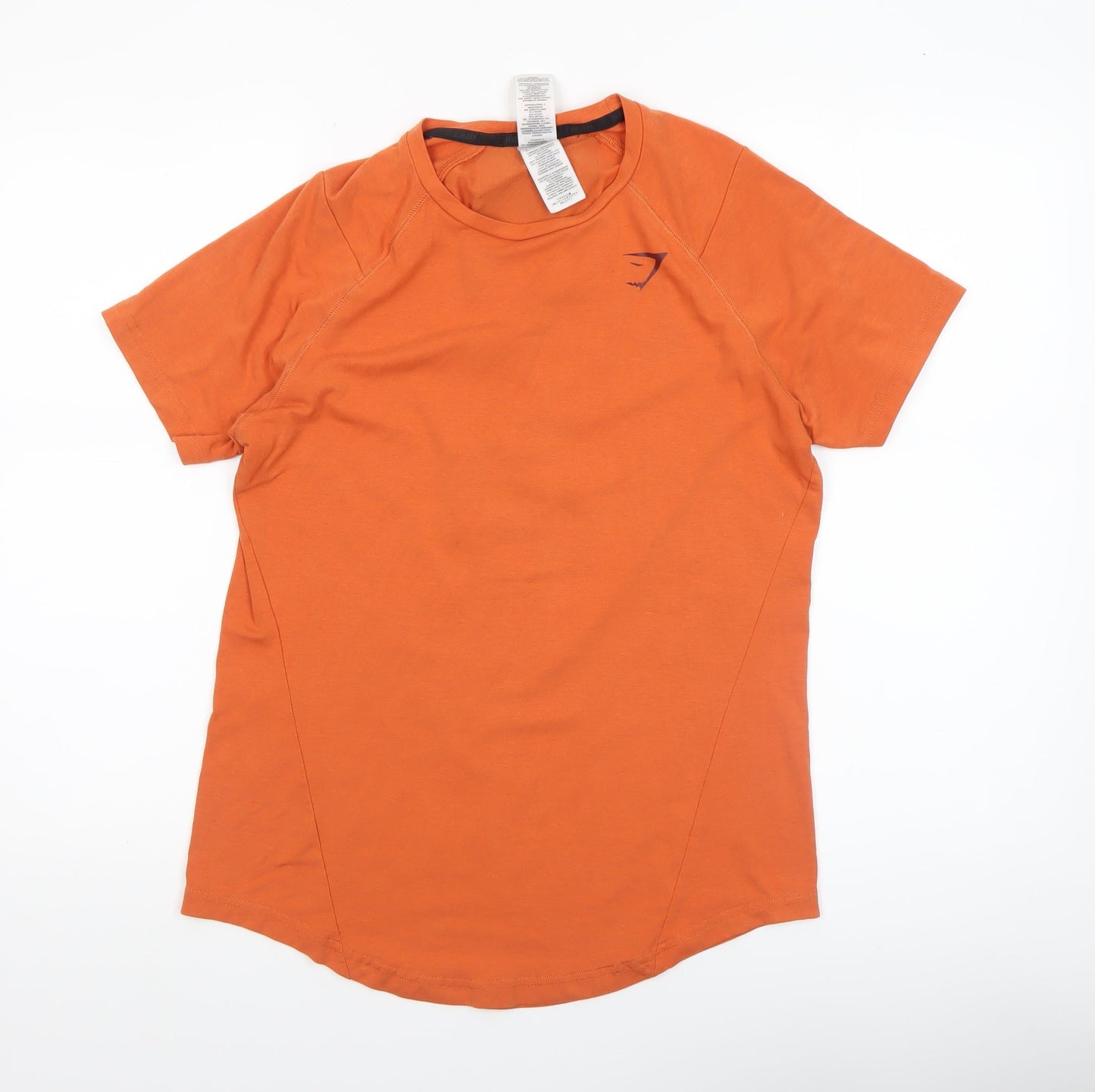 Mens UK Size S Gymshark Orange Gym & Training Running & Jogging Bodybuilding T-S