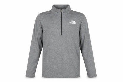 The North Face Boys Grey L 1/4 Zip Pullover Active Top