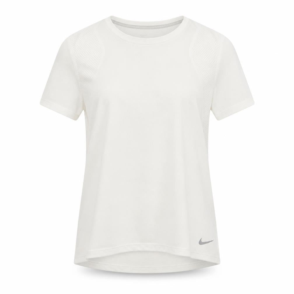Womens UK Size L Nike White Running & JoggingGym & TrainingFitness T-Shirt