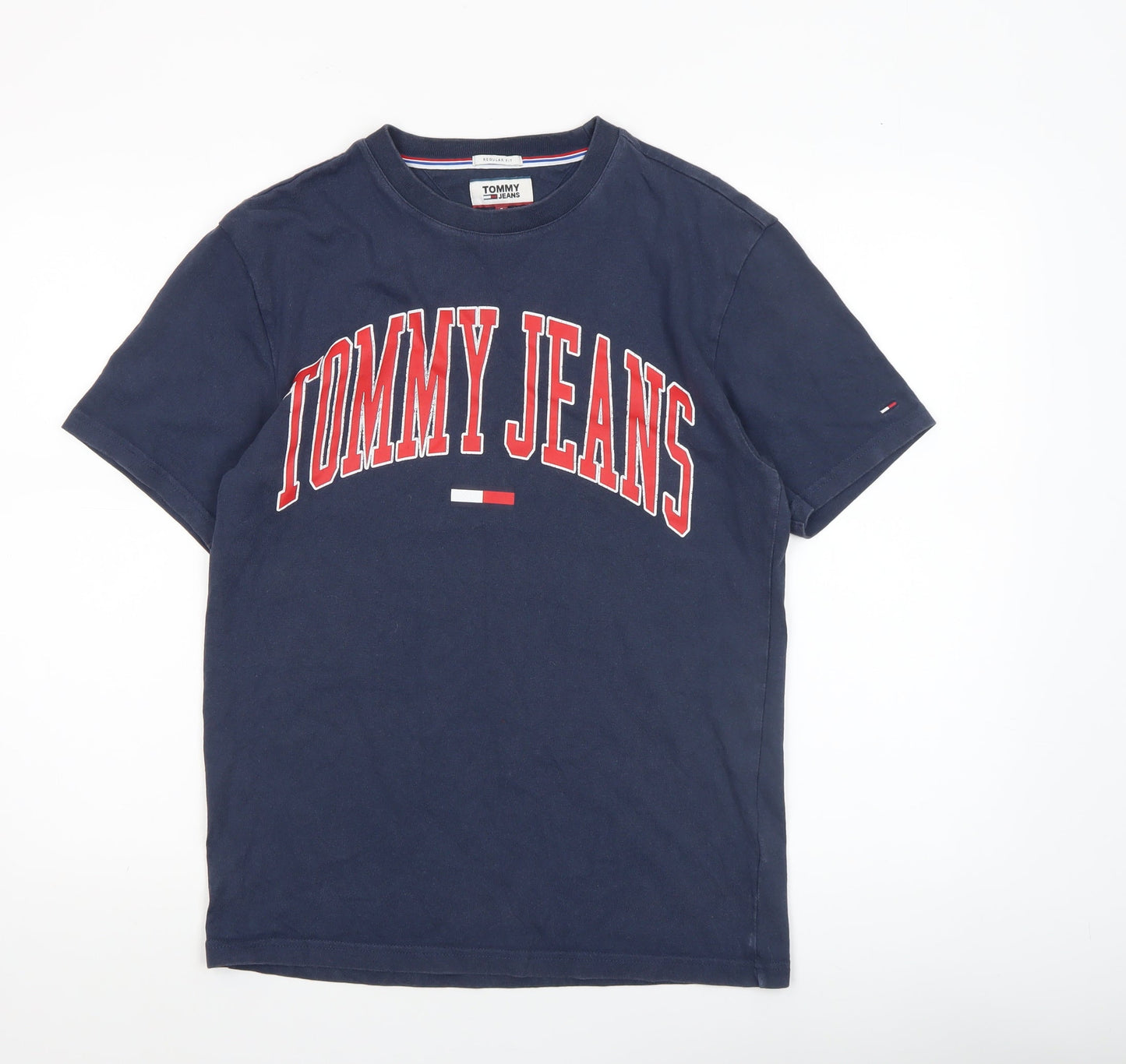 Mens UK Size S Tommy Jeans Blue  T-Shirt