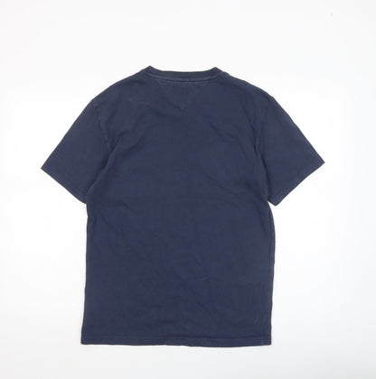 Mens UK Size S Tommy Jeans Blue  T-Shirt
