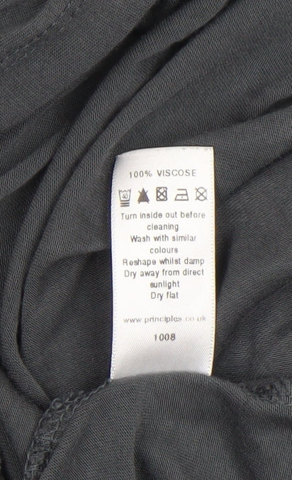 Womens UK Size 12 Principles Grey Basic Jacket