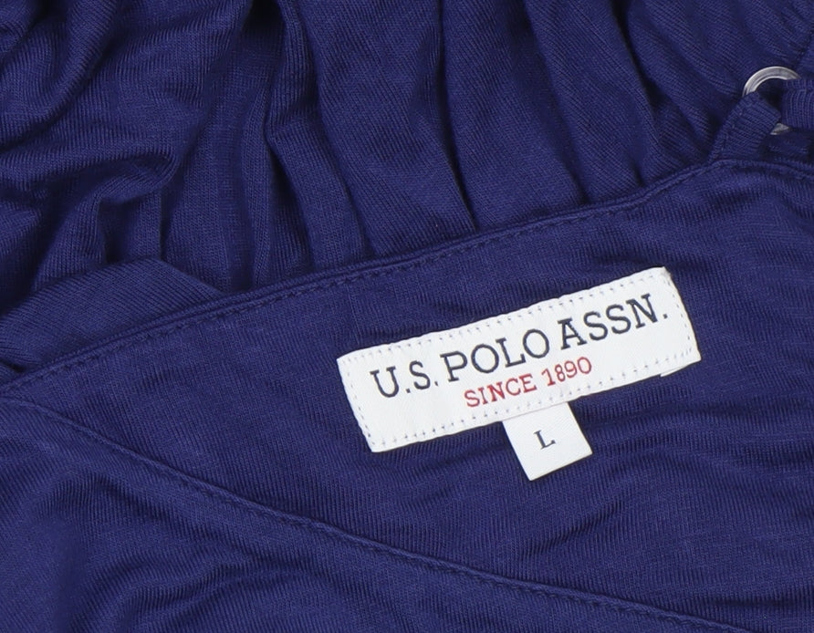 Womens UK Size L U.S. Polo Assn. Maxi Dress
