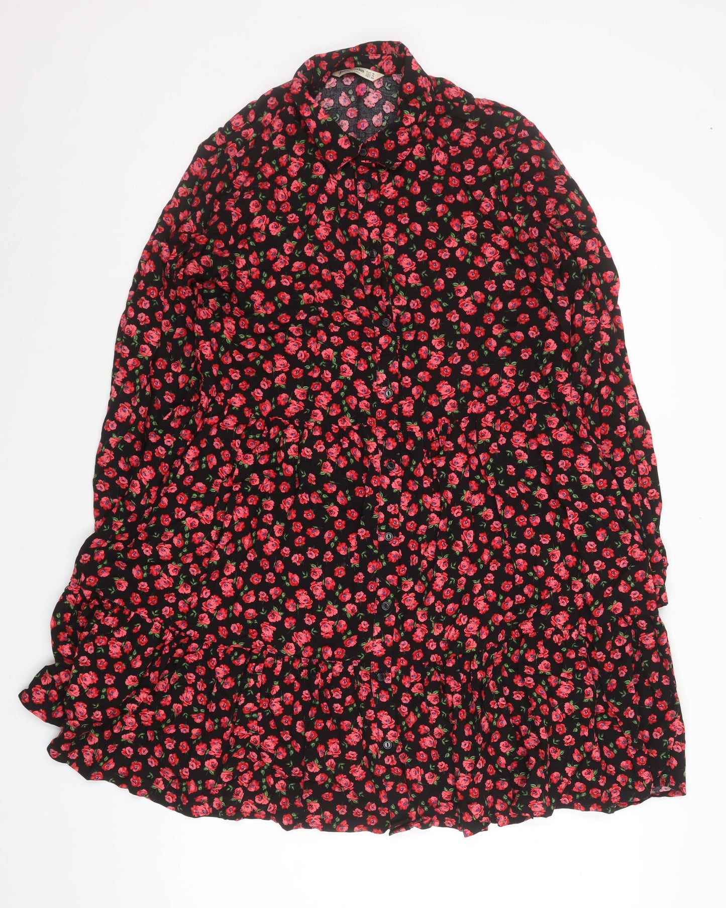 Womens UK Size 10 Stradivarius Shirt Dress