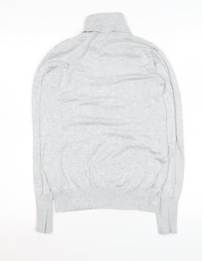 Womens UK Size M Dunnes Stores Grey Pullover Jumper