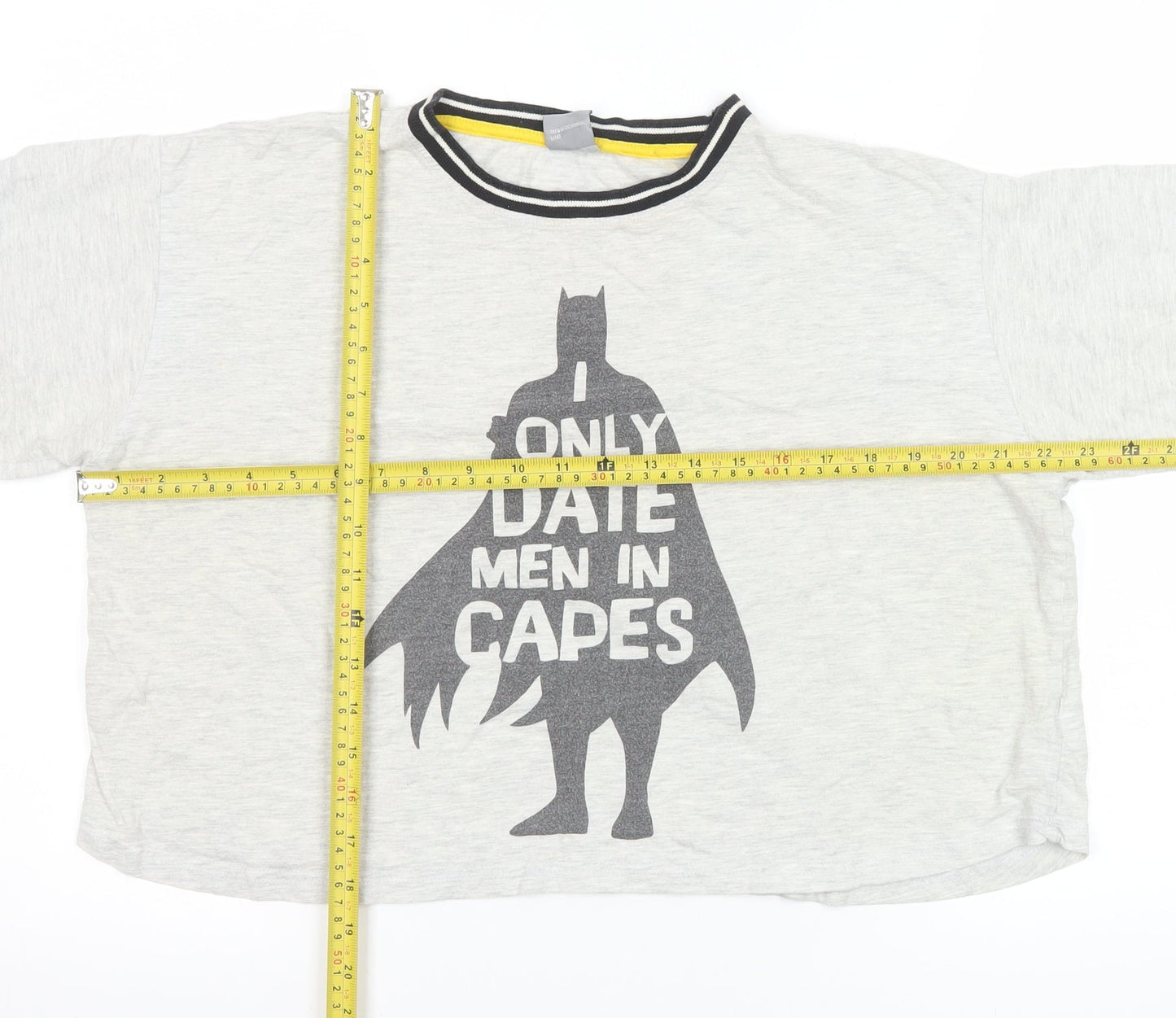 Love to Lounge Batman Grey T-Shirt Pyjama Top Women L