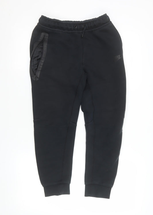 Teenss UK Size L Nike Regular Fit Jogger Black Trousers