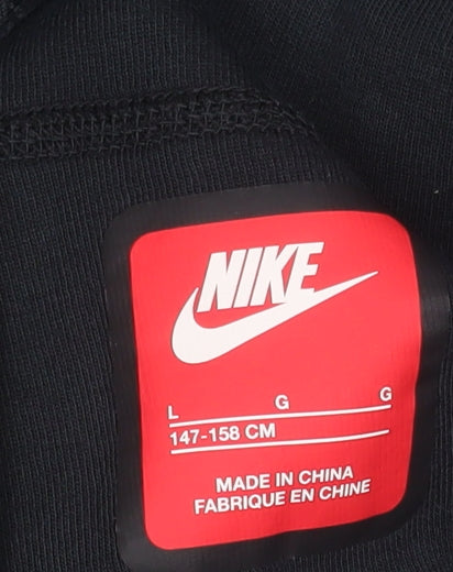 Teenss UK Size L Nike Regular Fit Jogger Black Trousers