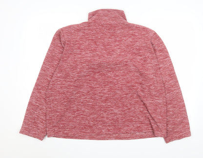 Mens UK Size M Crane Red Pullover Sweatshirt