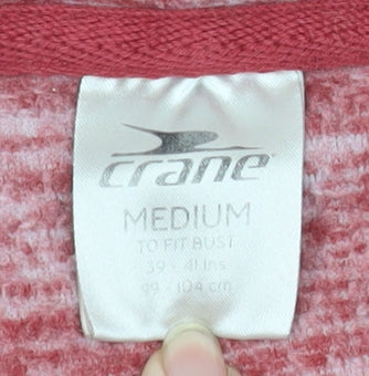 Mens UK Size M Crane Red Pullover Sweatshirt