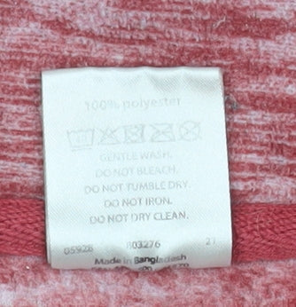Mens UK Size M Crane Red Pullover Sweatshirt