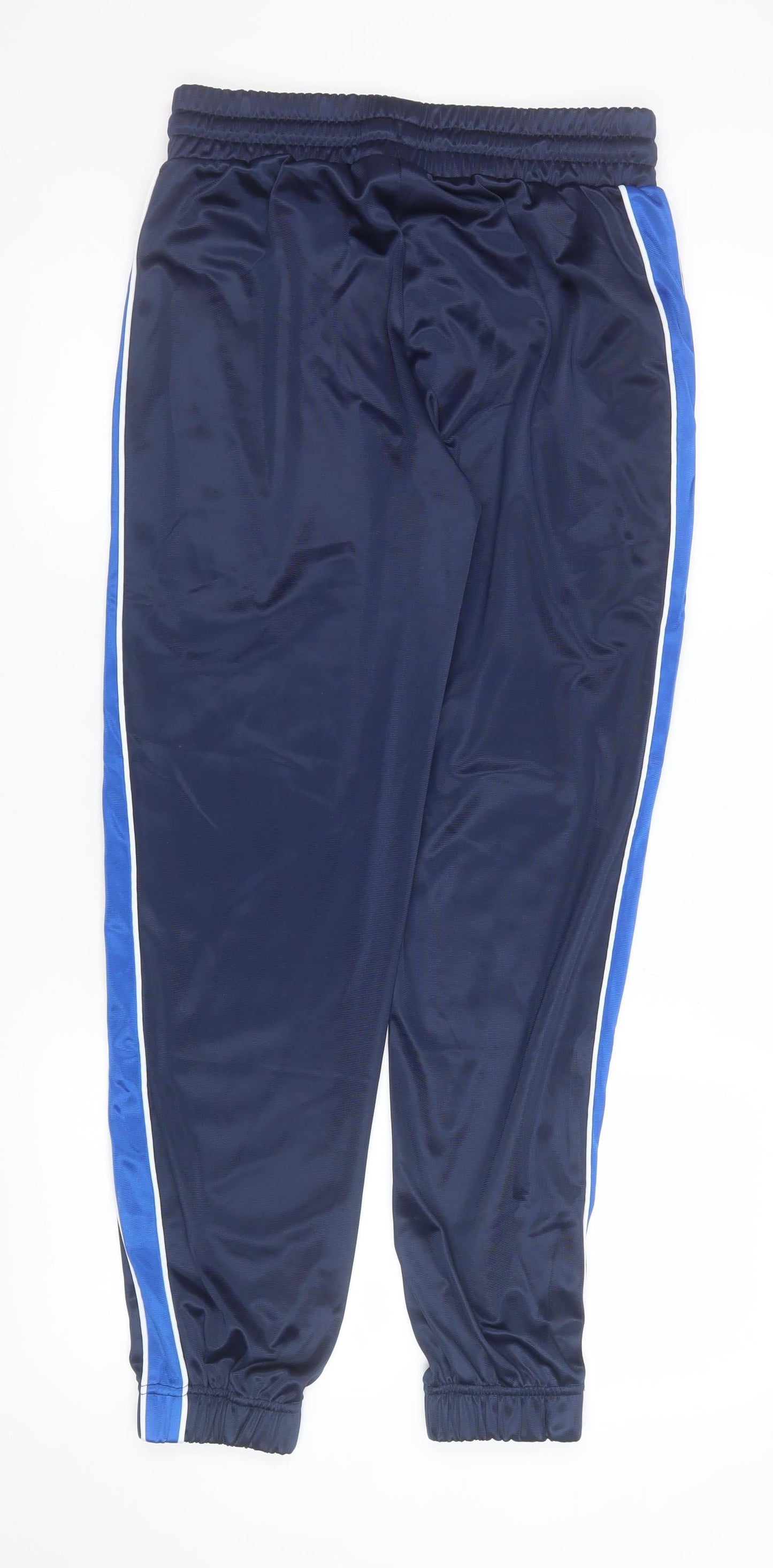 Mens UK Size S Slazenger Regular Fit Track Pants Blue Trousers