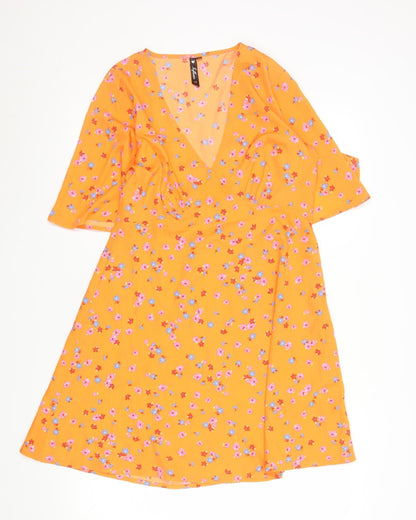 Womens UK Size 12 Influence A-Line Dress