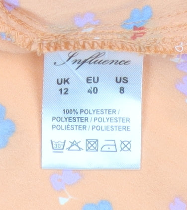 Womens UK Size 12 Influence A-Line Dress