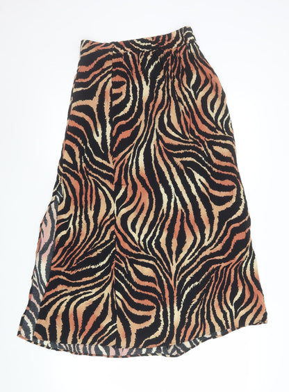 Womens UK Size 12 F&F A-Line Woven Skirt