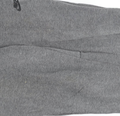 Mens UK Size M Nike Regular Fit Jogger Grey Trousers