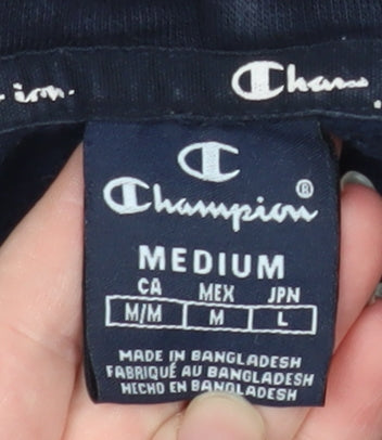 Womens UK Size M Champion Blue Basic Jacket