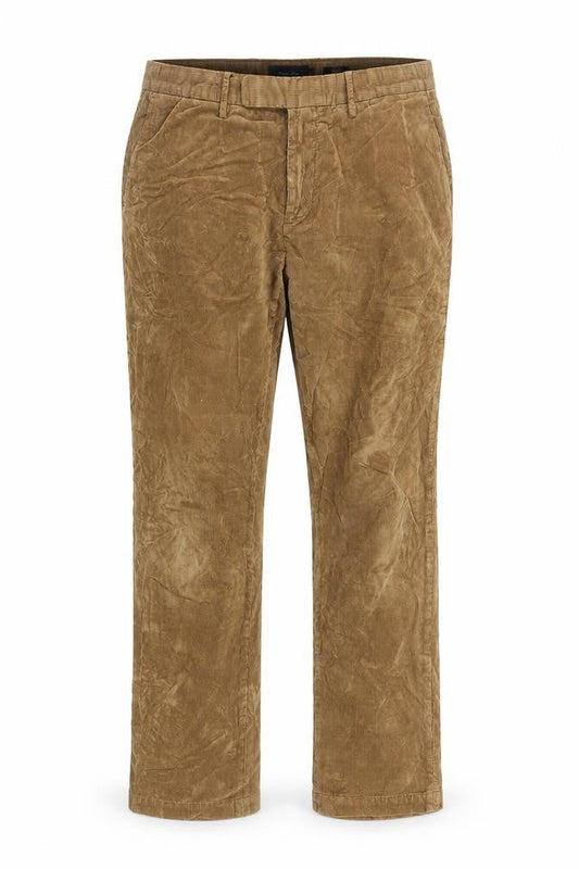 Womens UK Size 12 Massimo Dutti Regular Fit Chino Beige Trousers
