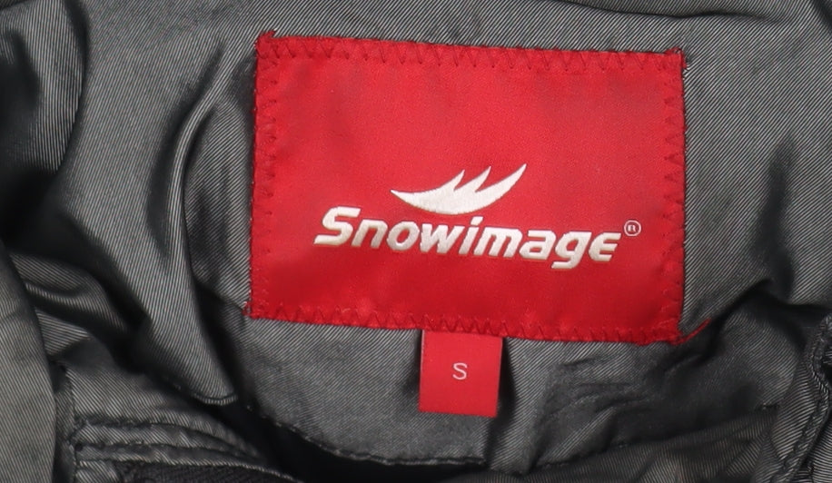 Womens UK Size S Snowimage Grey Puffer Jacket