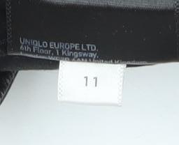 Womens UK Size 10 Uniqlo Slim Fit Skinny Black Jeans