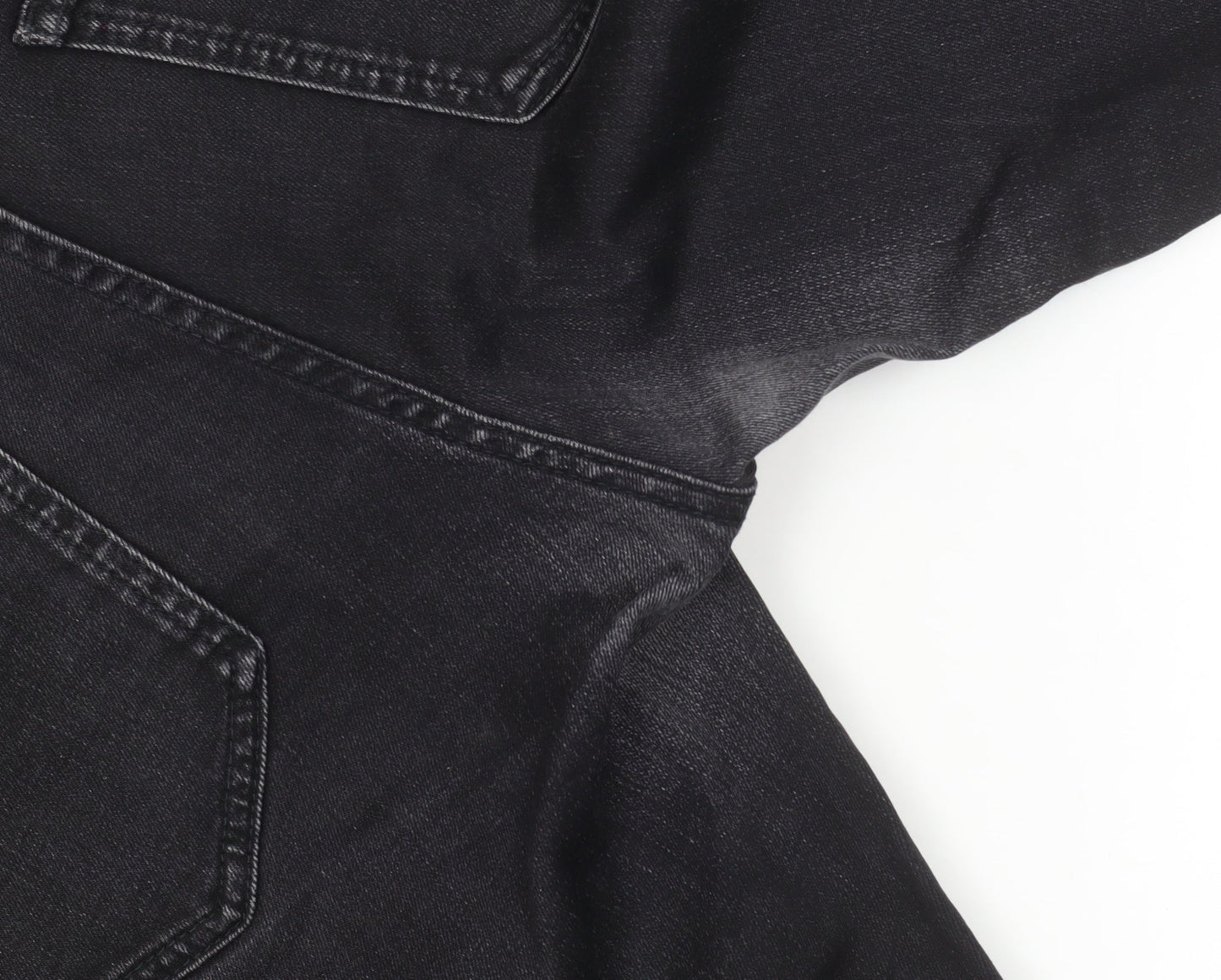 Womens UK Size 10 Uniqlo Slim Fit Skinny Black Jeans