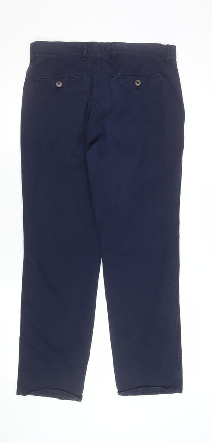 Boys UK Size 30 in Gap Regular Fit Chino Blue Trousers