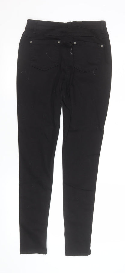 Womens UK Size 12 Parisian Slim Fit Skinny Black Jeans