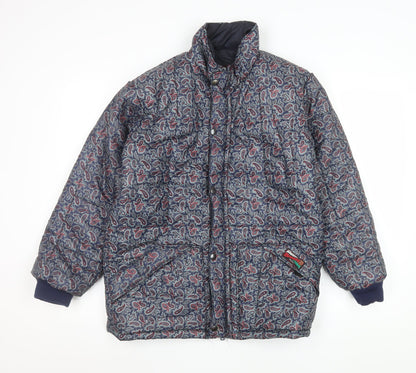 Womens UK Size 10 Bronte Blue Puffer Jacket