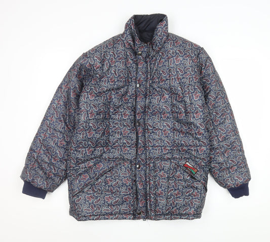Womens UK Size 10 Bronte Blue Puffer Jacket