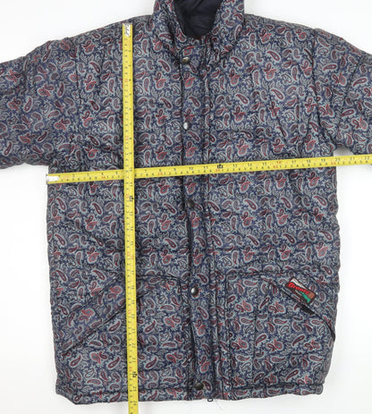 Womens UK Size 10 Bronte Blue Puffer Jacket