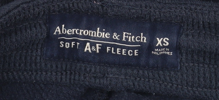 Mens UK Size XS Abercrombie & Fitch Regular Fit Sweatpants Blue Trousers