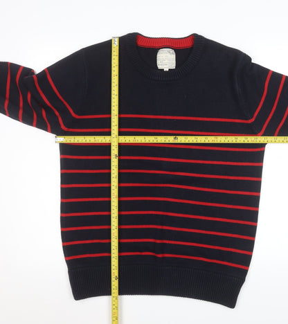 Mens UK Size M Burton Blue Pullover Jumper