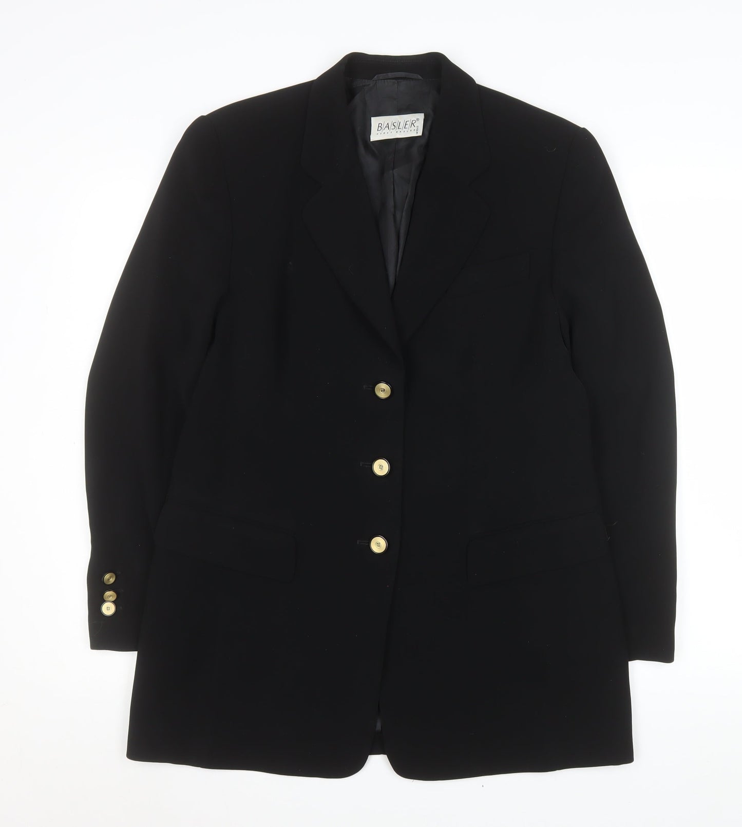 Womens UK Size 12 Basler Regular Black Blazer
