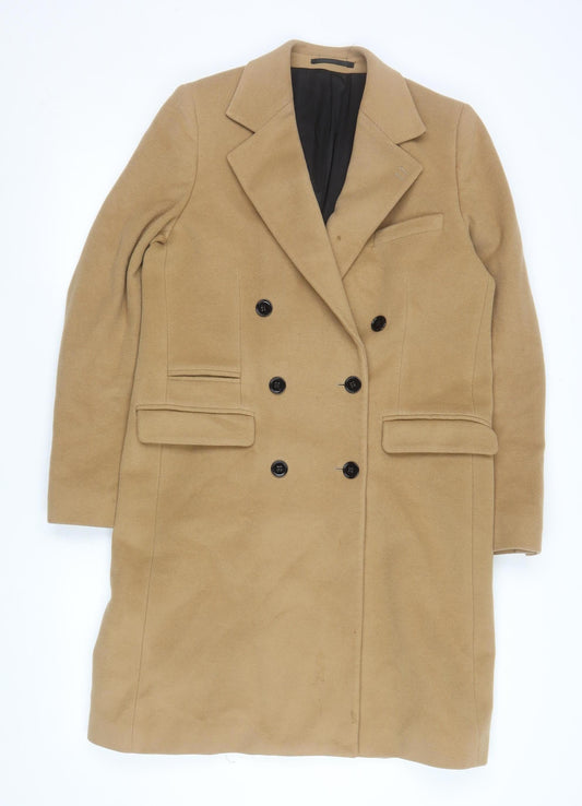 Mens UK Size 38 The Kooples Beige Overcoat