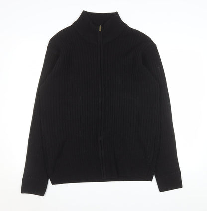 Mens UK Size M Premier Man Black Basic Jacket