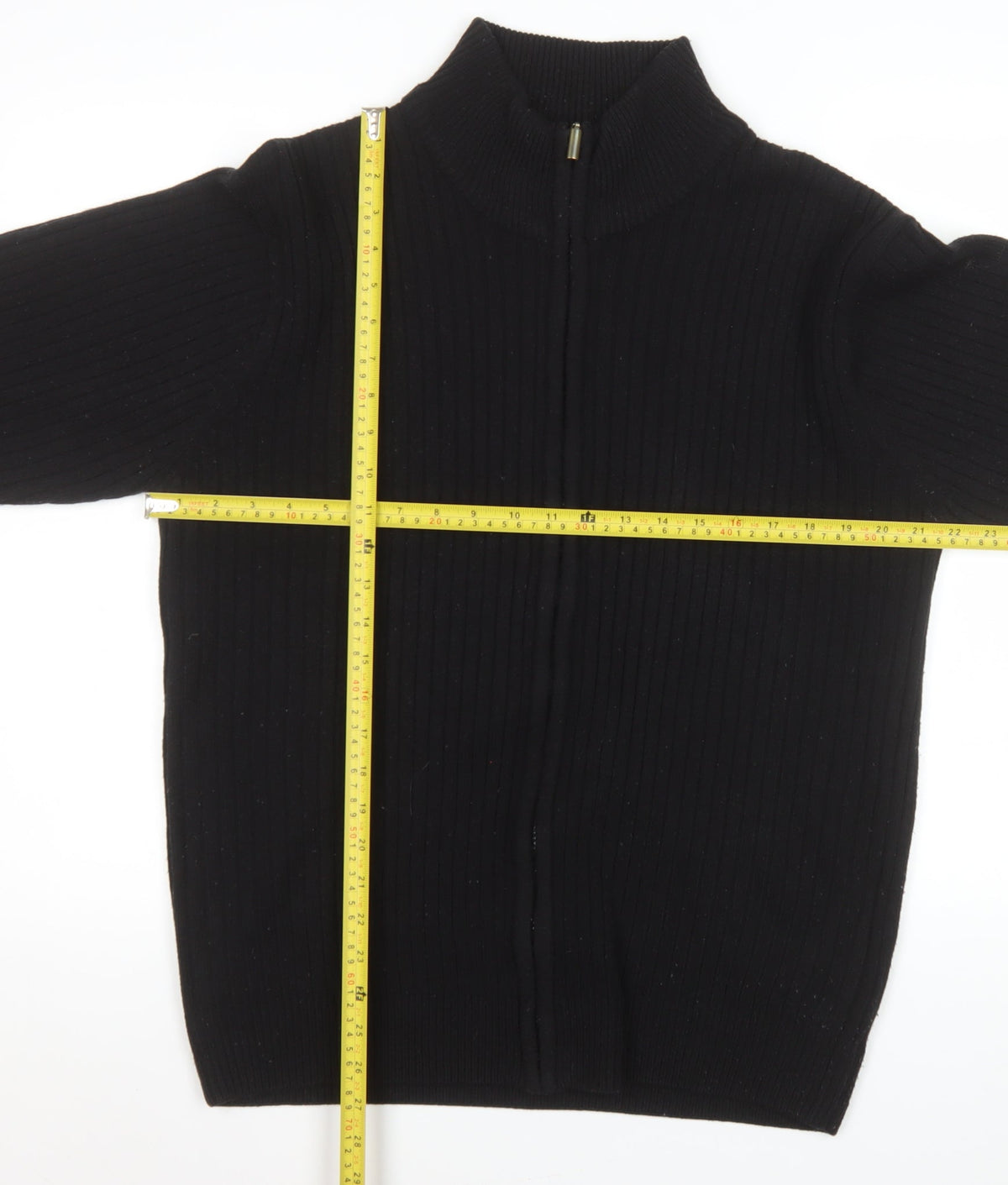 Mens UK Size M Premier Man Black Basic Jacket