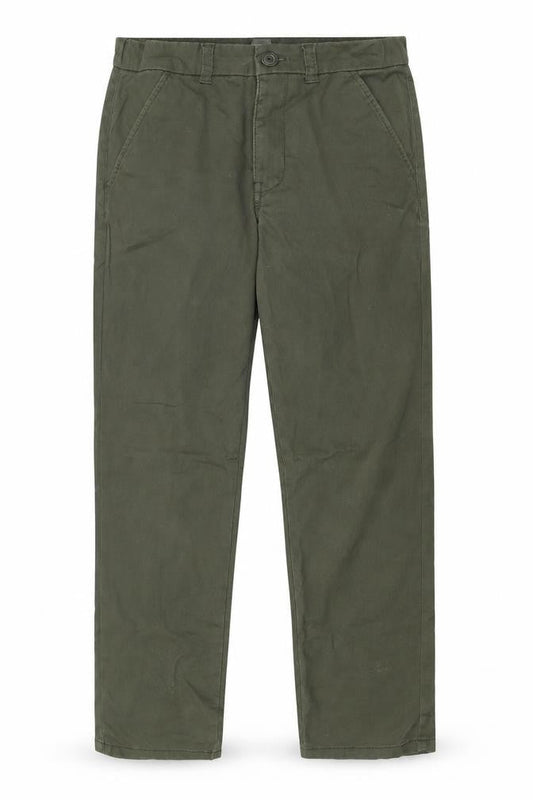 Boys UK Size 27 in Dunnes Stores Regular Fit Chino Green Trousers
