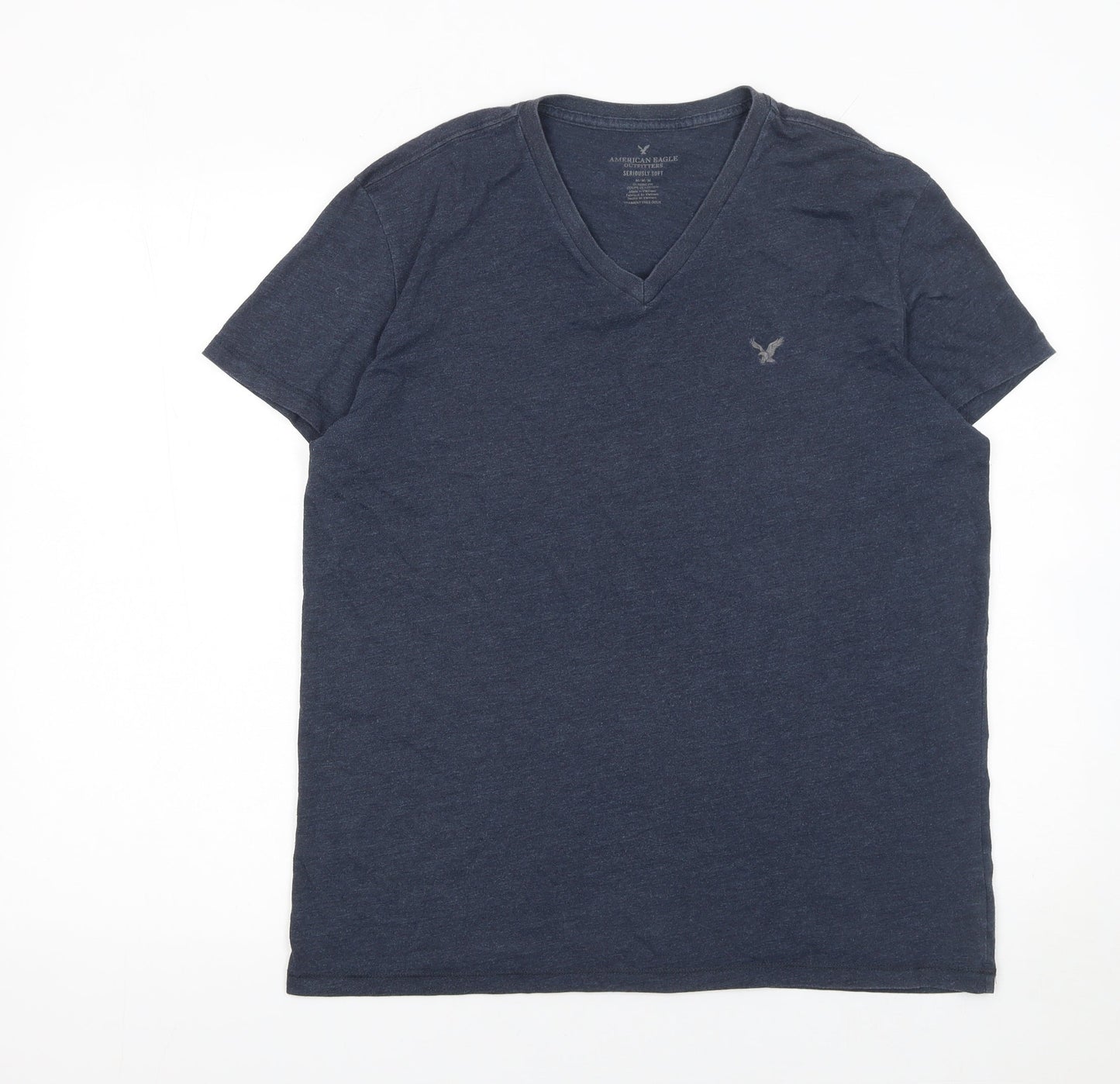 Mens UK Size M American Eagle Outfitters Blue  T-Shirt