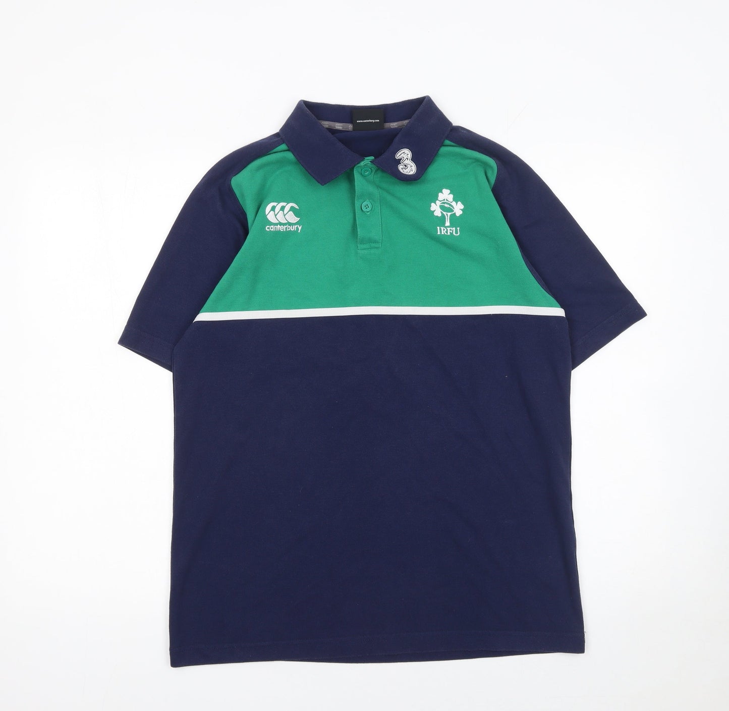 Mens UK Size M Canterbury Cotton Blend Polo Shirt