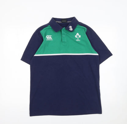 Mens UK Size M Canterbury Cotton Blend Polo Shirt
