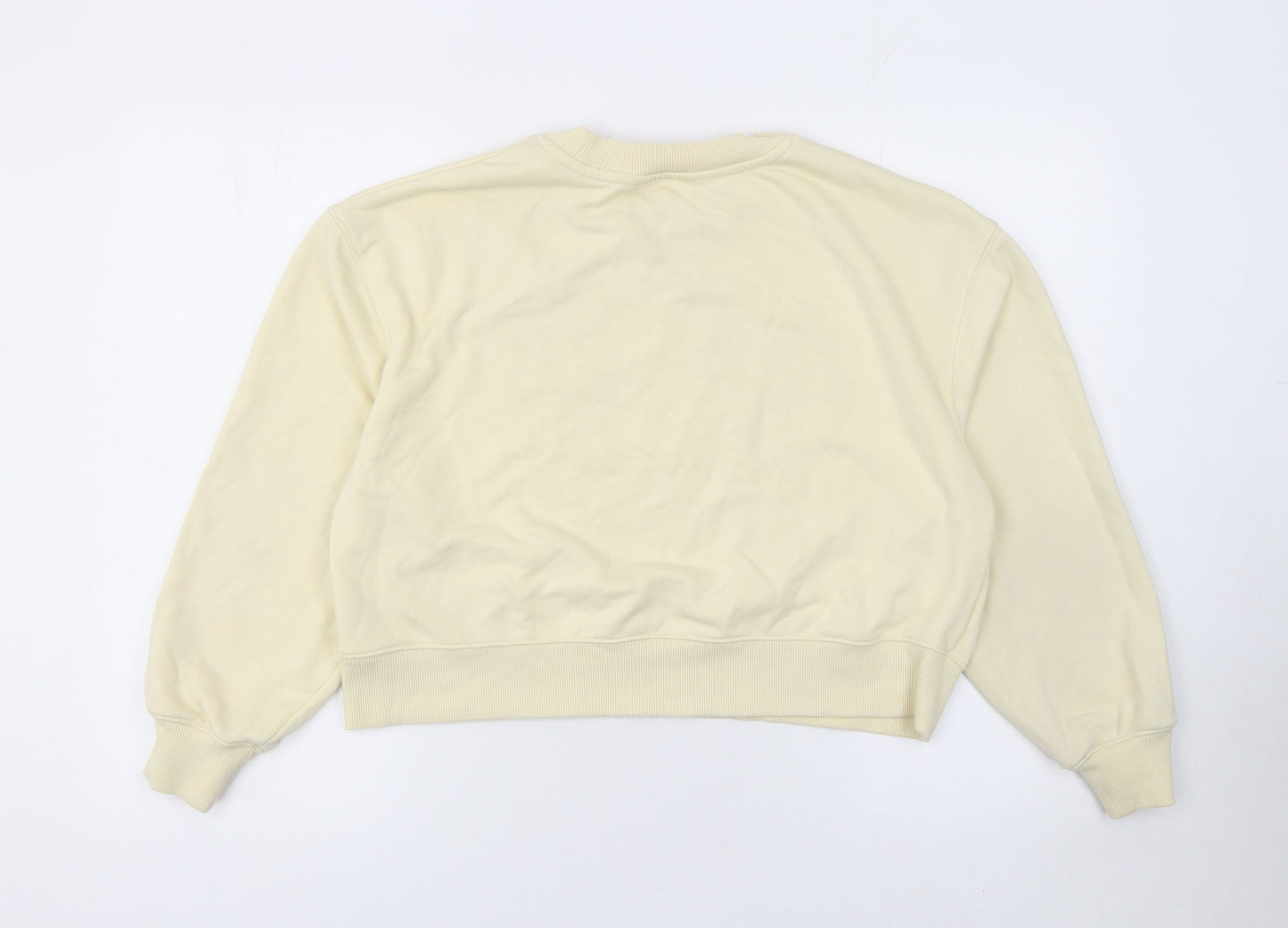 Womens UK Size S Dunnes Stores Beige Pullover Sweatshirt