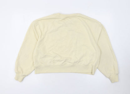 Womens UK Size S Dunnes Stores Beige Pullover Sweatshirt