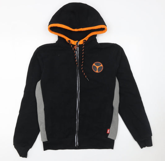 Mens UK Size XS Marvel Black Full Zip Hoodie