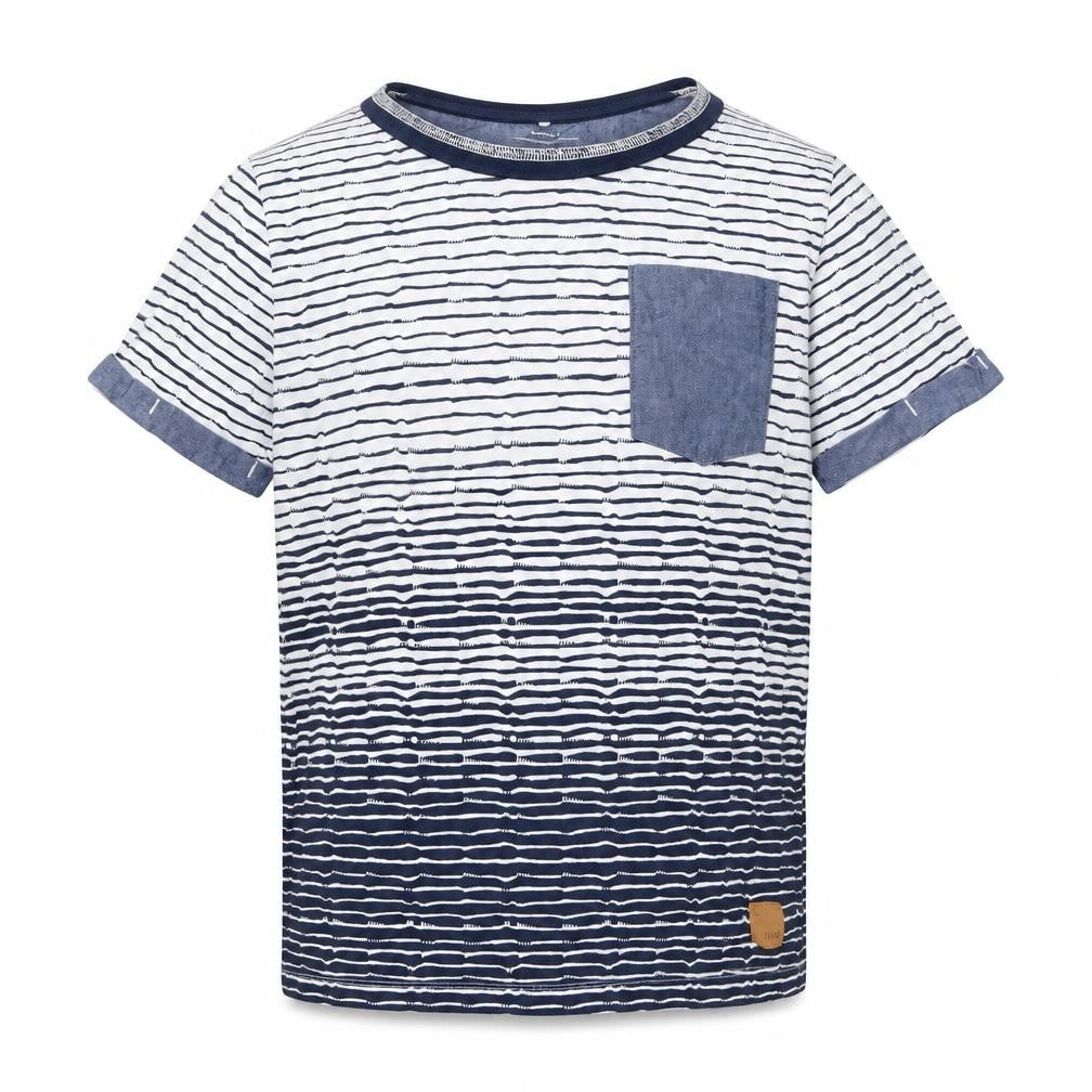 Boys UK Size 9-10 Years name it Blue Basic T-Shirt