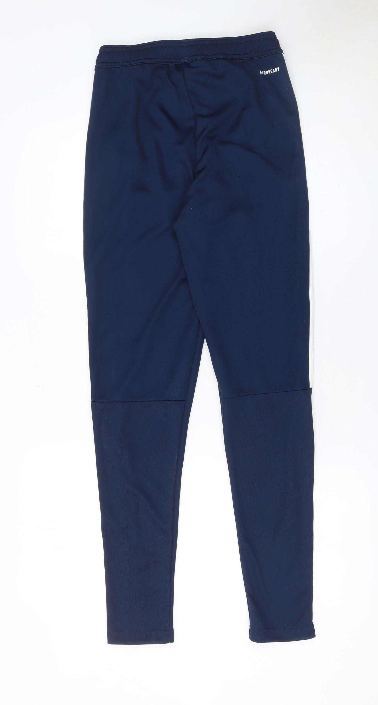 Boys UK Size XS adidas Slim Fit Jogger Blue Trousers