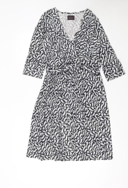 Womens UK Size 8 Avoca Anthology Wrap Dress