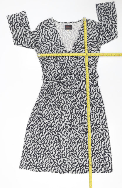 Womens UK Size 8 Avoca Anthology Wrap Dress