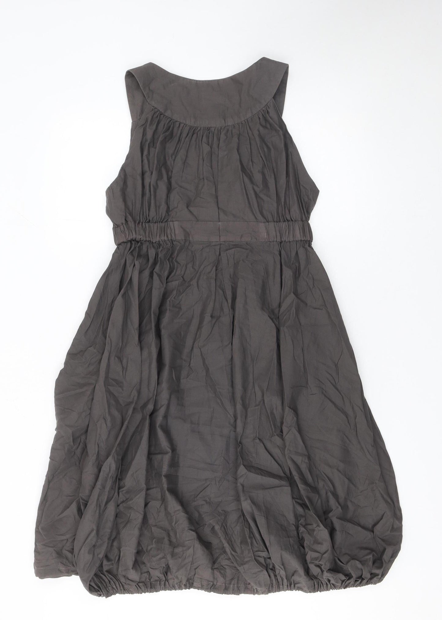 Womens UK Size 10 Warehouse Bubble Hem Dress