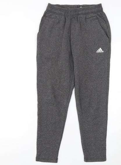 Mens UK Size S adidas Regular Fit Jogger Grey Trousers